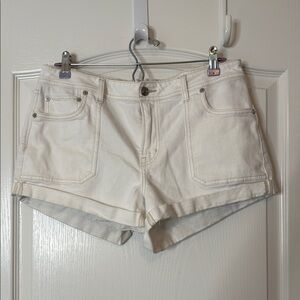 American Eagle Easy Shortie Denim Shorts Size 10
